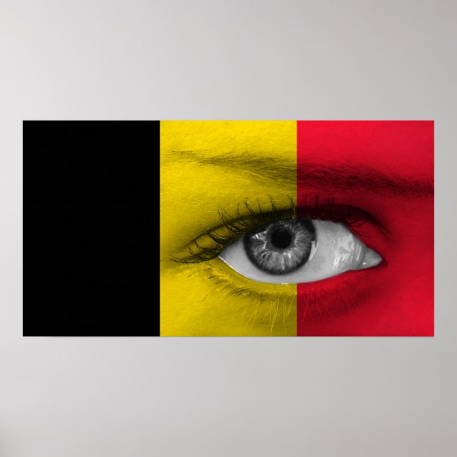 Poster Olho da Bélgica (Frente)