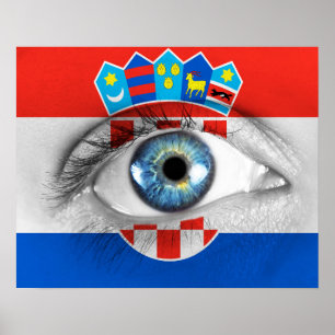 Poster Olho da Croácia