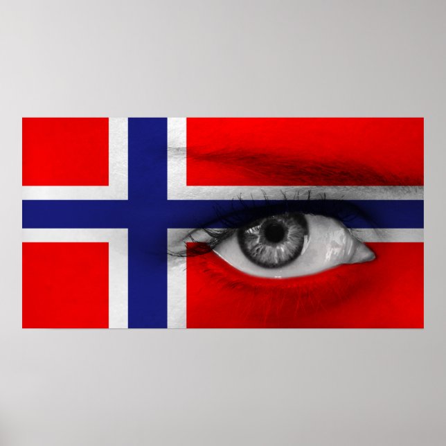 Poster Olho da Noruega (Frente)