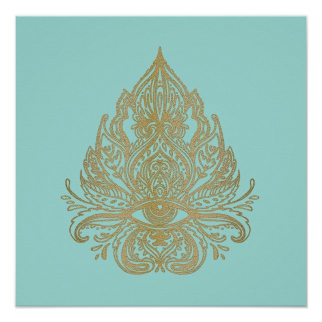 Pôster Olho de Shiva - Poster (Frente)