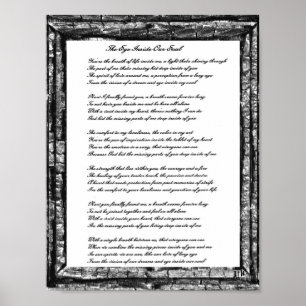 Pôster Olho Dentro da Nossa Alma