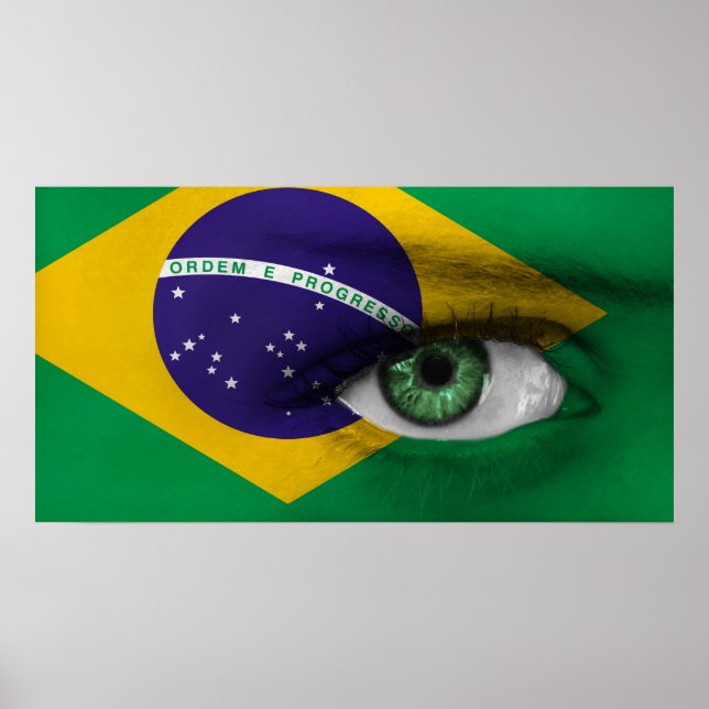 Poster Olho do Brasil (Frente)