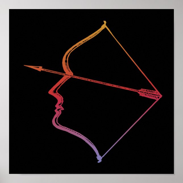 Poster Olho Do Caçador (Frente)