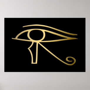 Pôster Olho do símbolo do egípcio de Horus