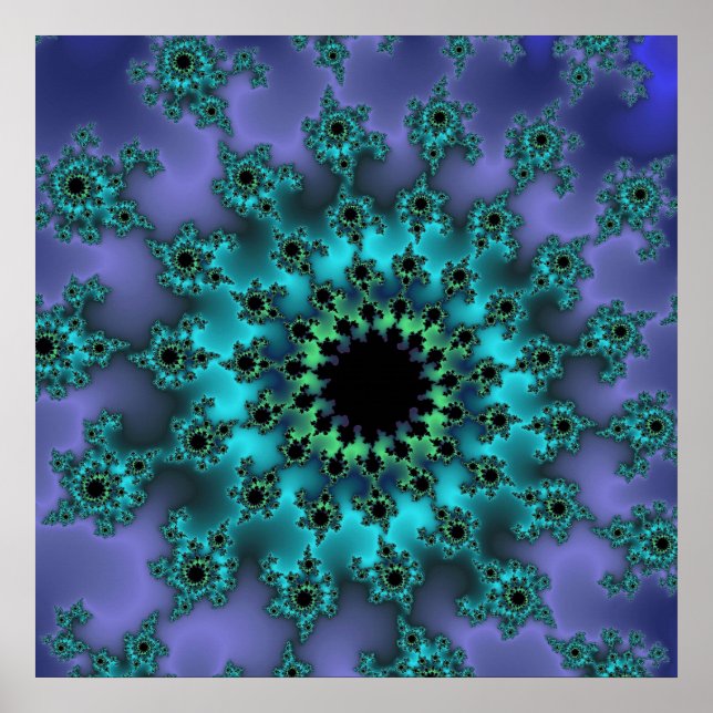 Pôster Olho metálico (Frente)