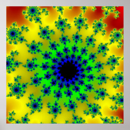 Poster Olho Verde Sunset