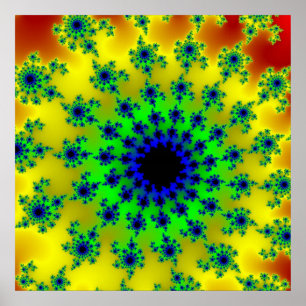 Poster Olho Verde Sunset