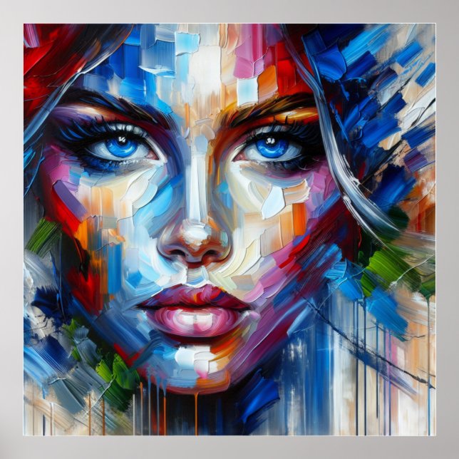 POSTER OLHOS AZUIS (Frente)