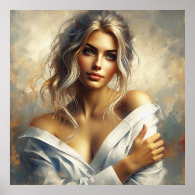 Poster Olhos Azuis (Frente)