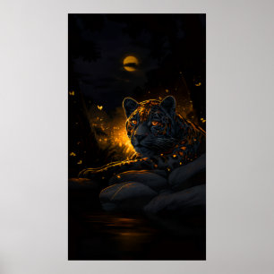 Poster Olhos de Brasa da Noite