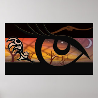 Pôster olhos de coruja