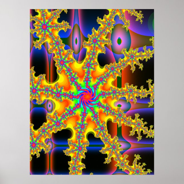 Pôster Olhos de Cthulu de 18" x 24" (Frente)