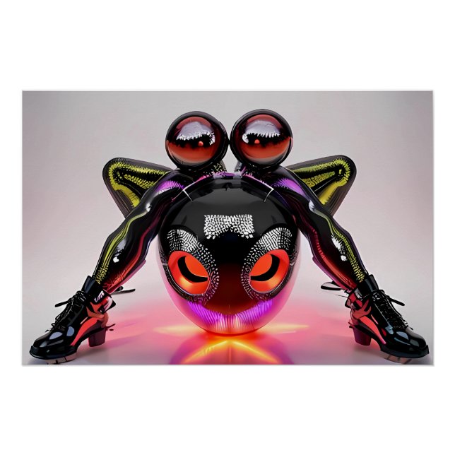 Pôster Olhos de Gato Alto (Frente)