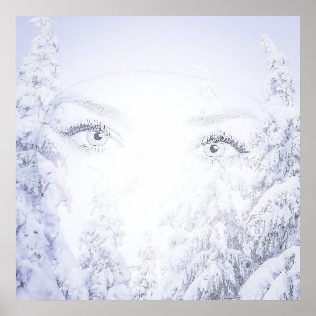 Poster Olhos de Mulher (Frente)