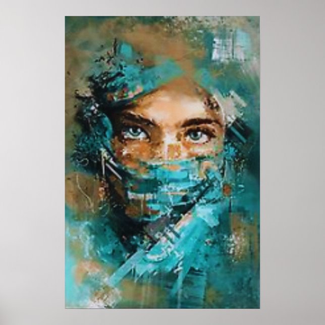 Poster Olhos de Resiliência (Frente)