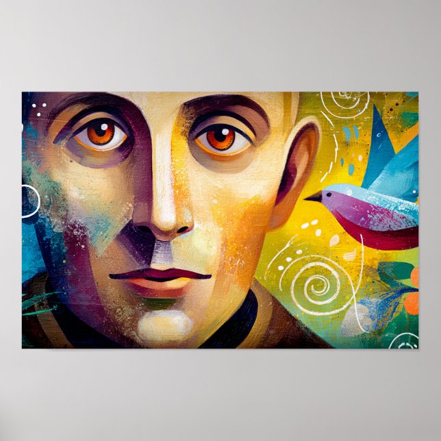 Poster Olhos de Sabedoria, Coração de Maravilha (Frente)