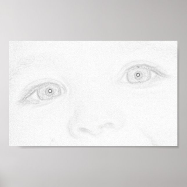 Pôster Olhos de uma Criança (Frente)