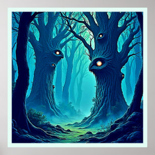 Poster Olhos de Woodland de Eerie