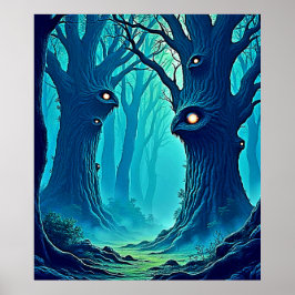 Poster Olhos de Woodland de Eerie
