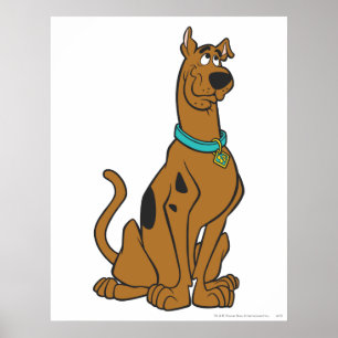 Pôster Olhos do filhote de cachorro de Scooby-Doo