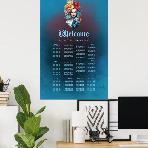 Poster Olhos do Leão e Cabelo Estrelado