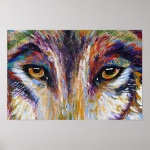 Poster Olhos do lobo