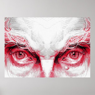 Poster Olhos do Mal Antigo – Alerta Vermelho