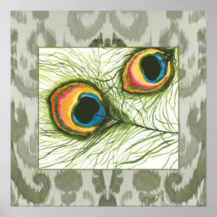 Poster Olhos do pavão