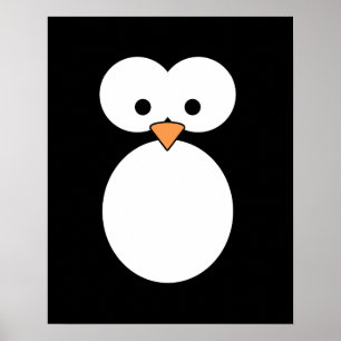 Pôster Olhos do pinguim