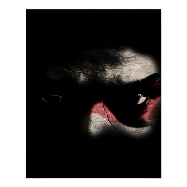 Pôster Olhos Escuros (Frente)