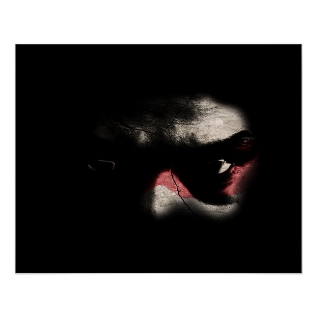 Pôster Olhos Escuros (Frente)