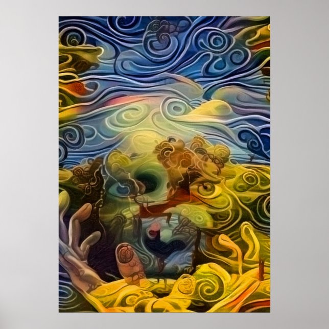 Poster Olhos Mágicos (Frente)