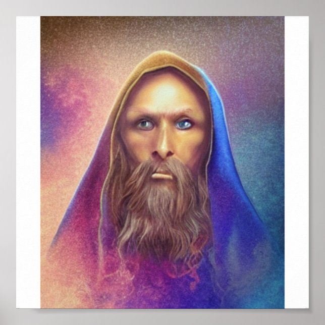 Poster Olhos Spooky do Assistente (Frente)