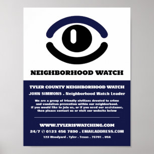 Poster Olhos, vizinhanças Assistam o Anúncio da comunidad