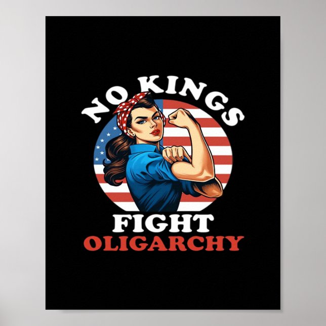 Poster Oligarquia Sem Reis Clássico Retro (Frente)