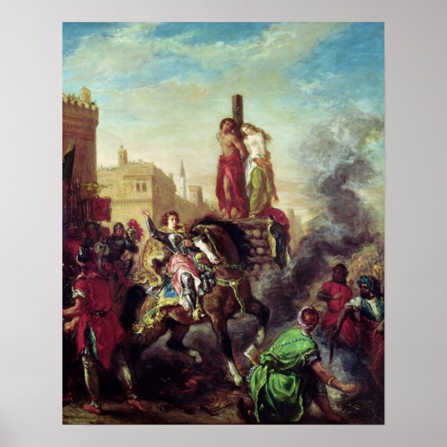 Poster Olinda e Sofronia no Pyre (Frente)