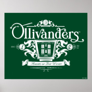 Poster OLIVANDERS™ Fabricantes de Terras Finas