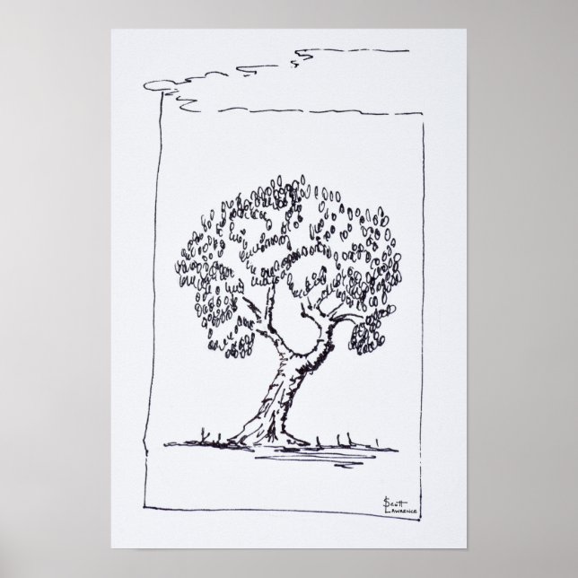 Poster Oliveira | Sul da França (Frente)