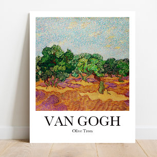 Poster Oliveiras por Vincent Van Gogh
