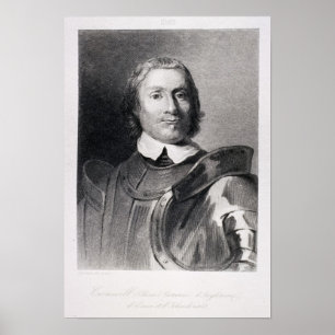 Poster Oliver Cromwell , Lord Protector of England