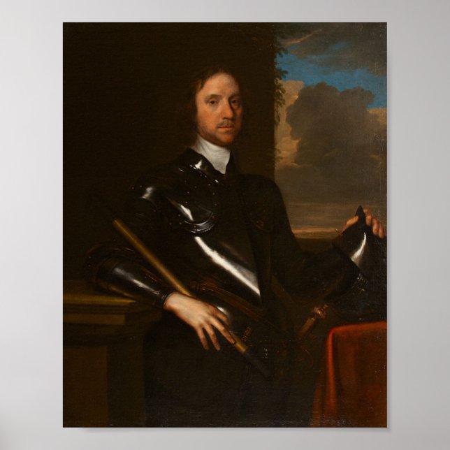 Poster Oliver Cromwell por Robert Walker (Frente)