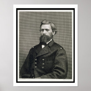 Pôster Oliver Otis Howard (1830-1909), gravado por Robert