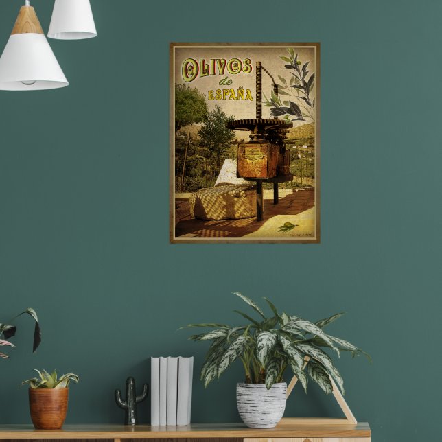 Poster Olivos de España (Sala de Estar 1)