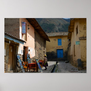 Pôster Ollantaytambo, Peru, Museum Street