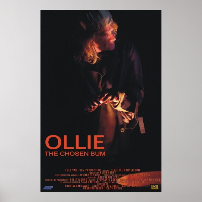 Pôster Ollie, o Bum Escolhido (Frente)