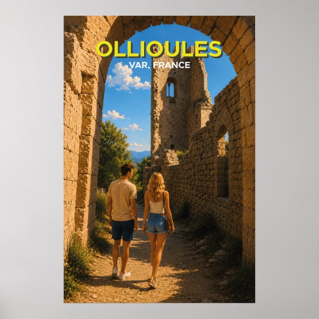 Poster Ollioules (Frente)