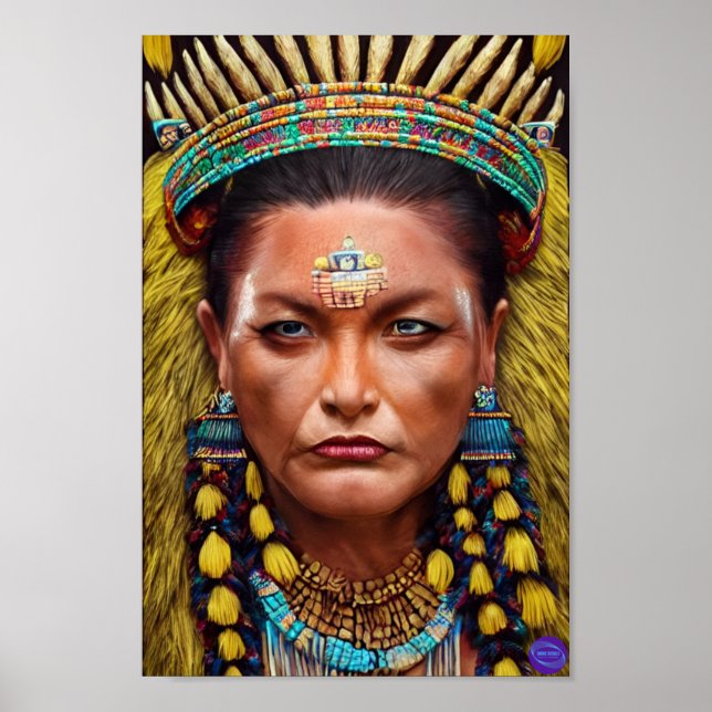POSTER OLMEC QUEEN (Frente)