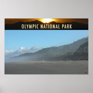 Pôster OLMPIC NATL PARK-Washington-Kalaloch-