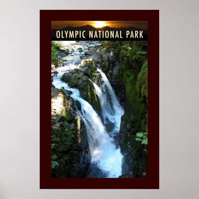 Pôster OLMPIC NATL PARK-Washington—Sol Duc- (Frente)