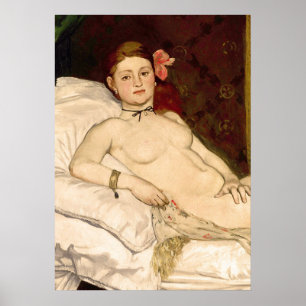 Poster Olympia por Edouard Manet
